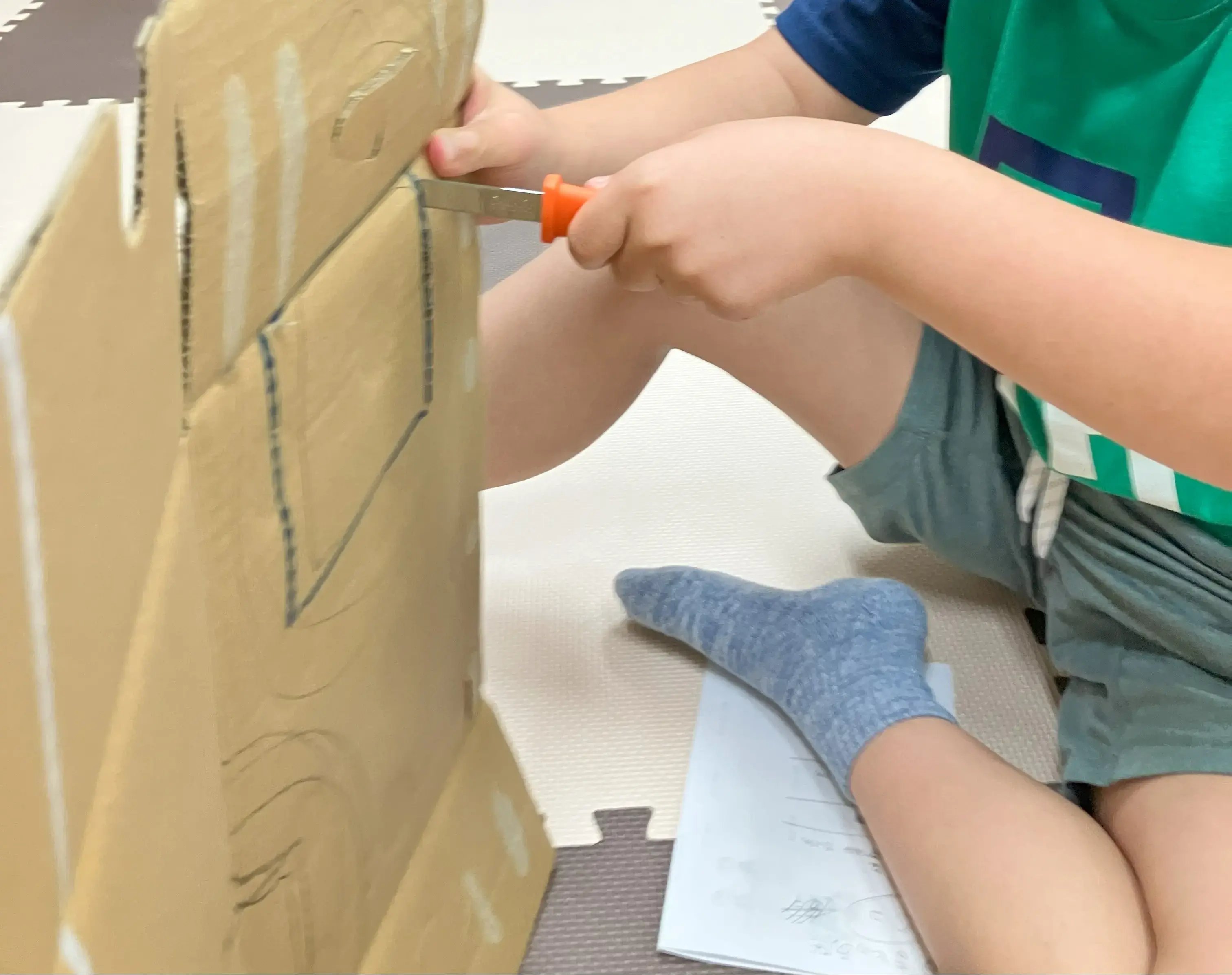 夏祭り　準備①