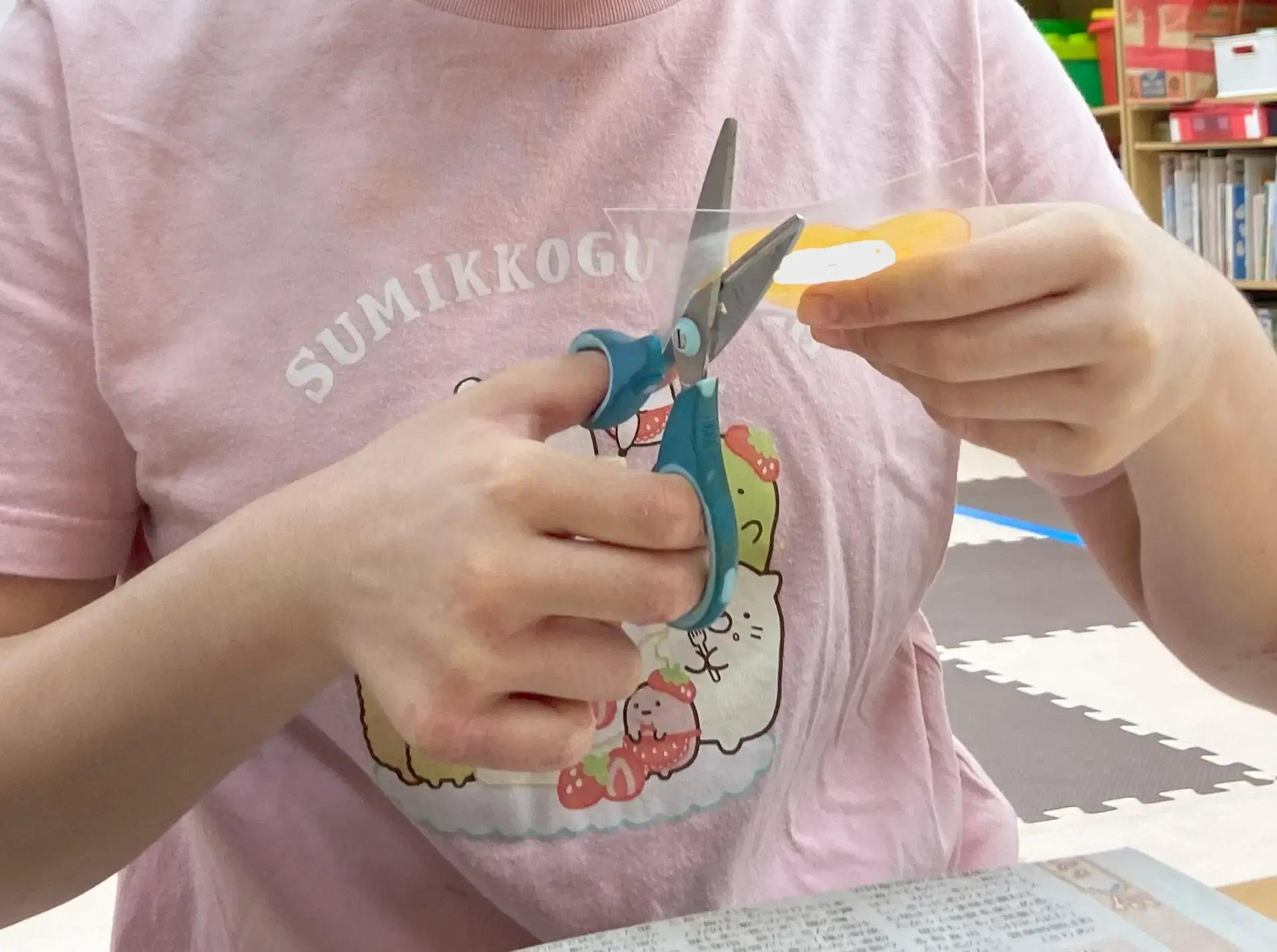 傘マーカー切る①