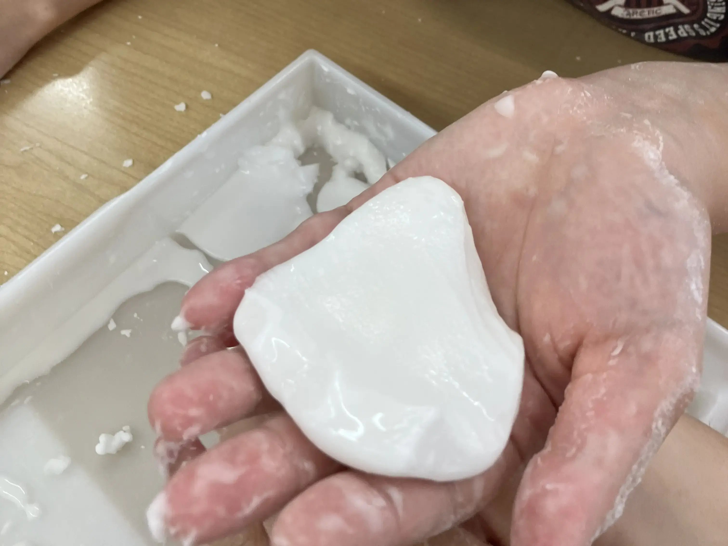 ダイラタンシー実験の様子３
