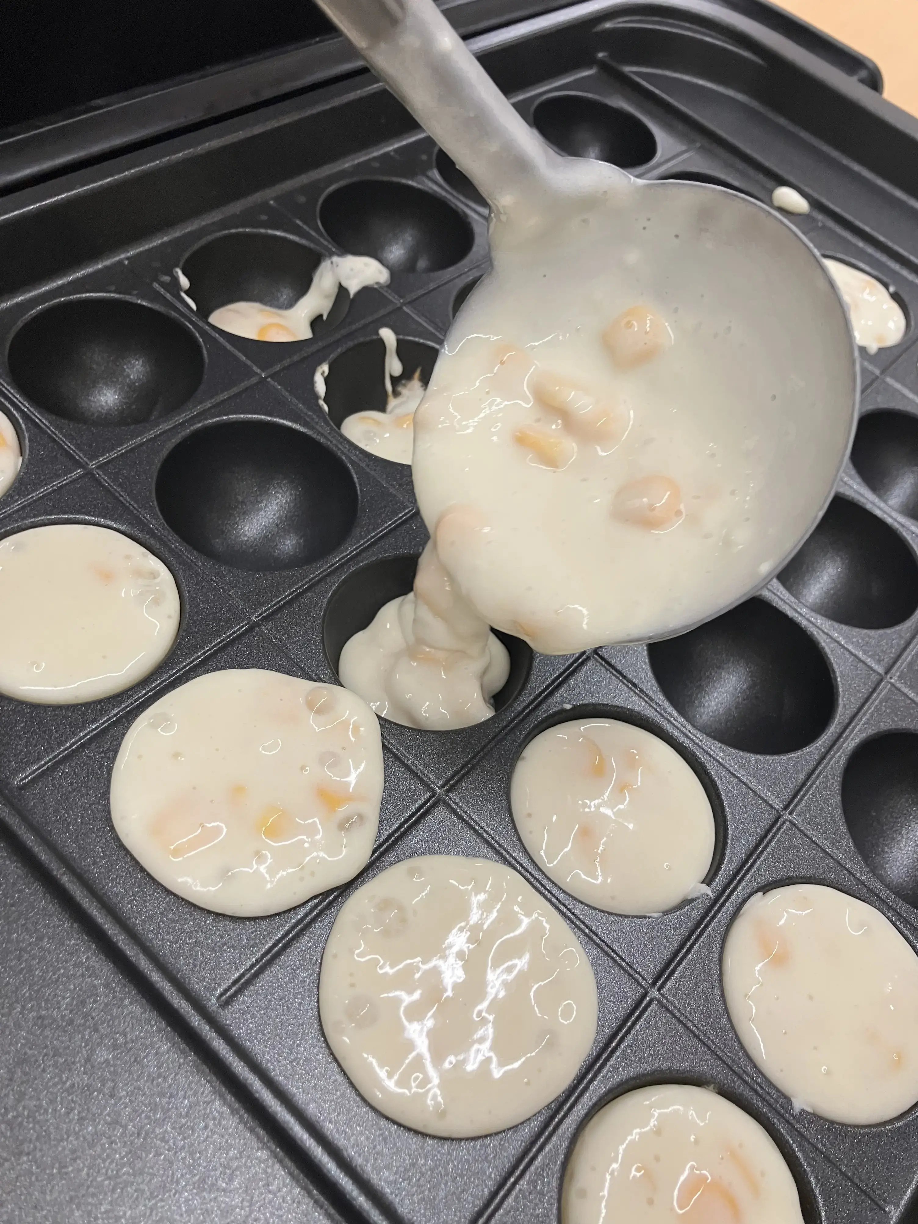 生地を入れる様子１