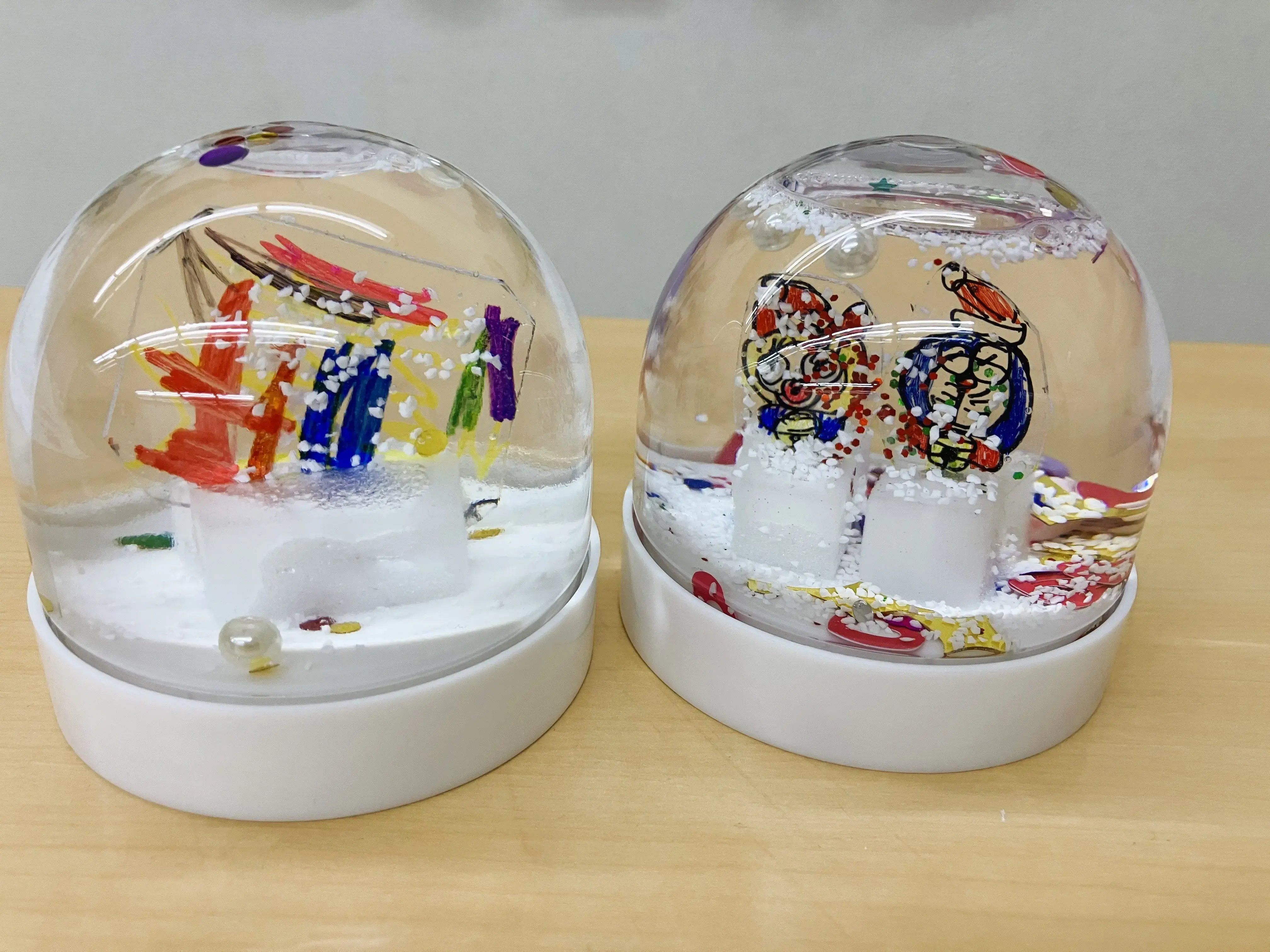 完成したスノードーム①