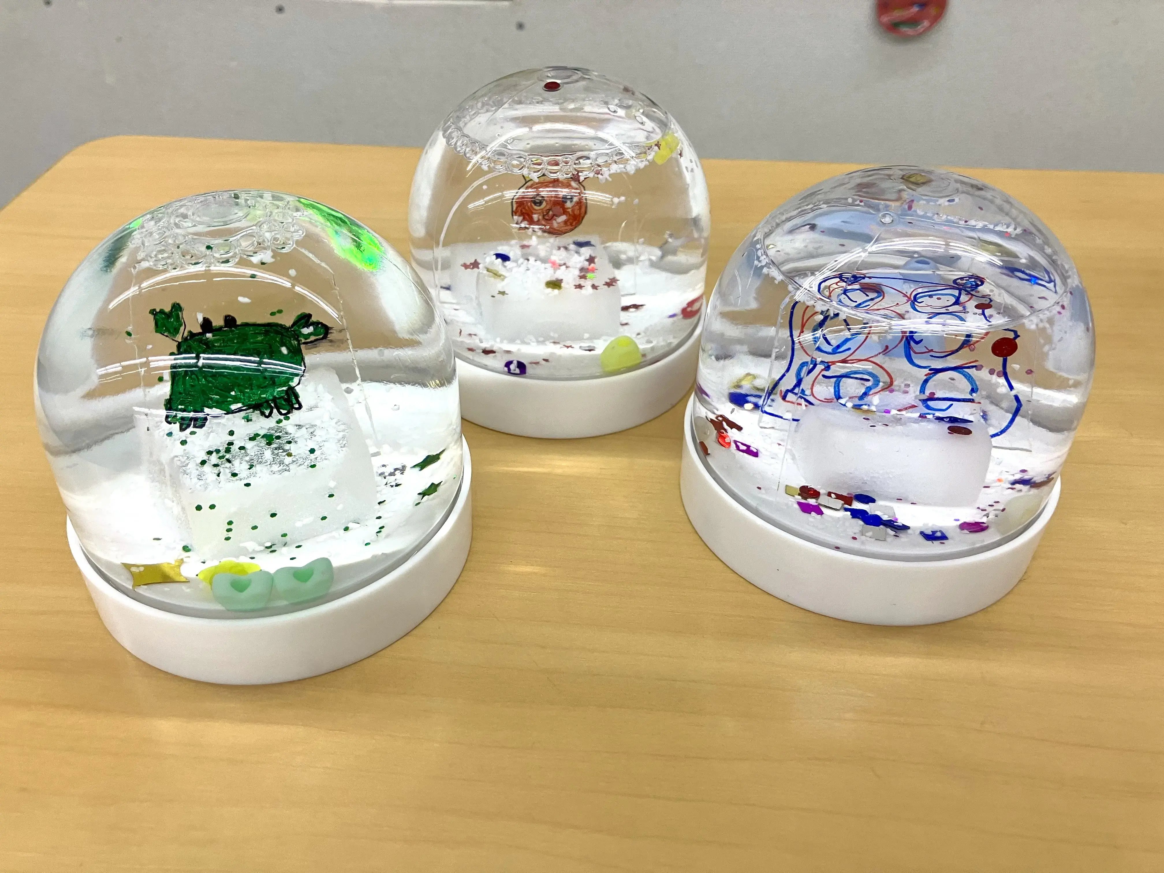 完成したスノードーム②