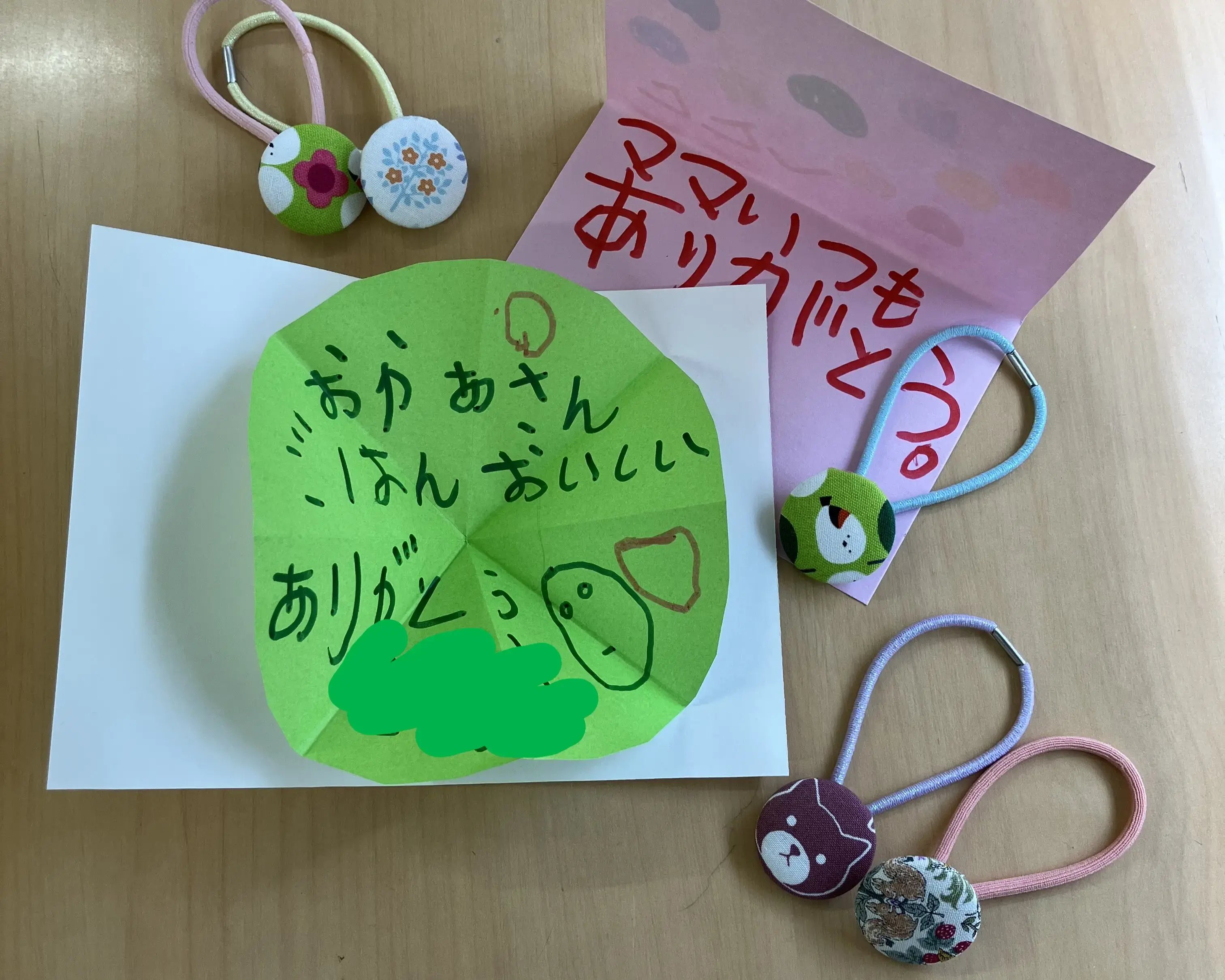 完成したプレゼント
