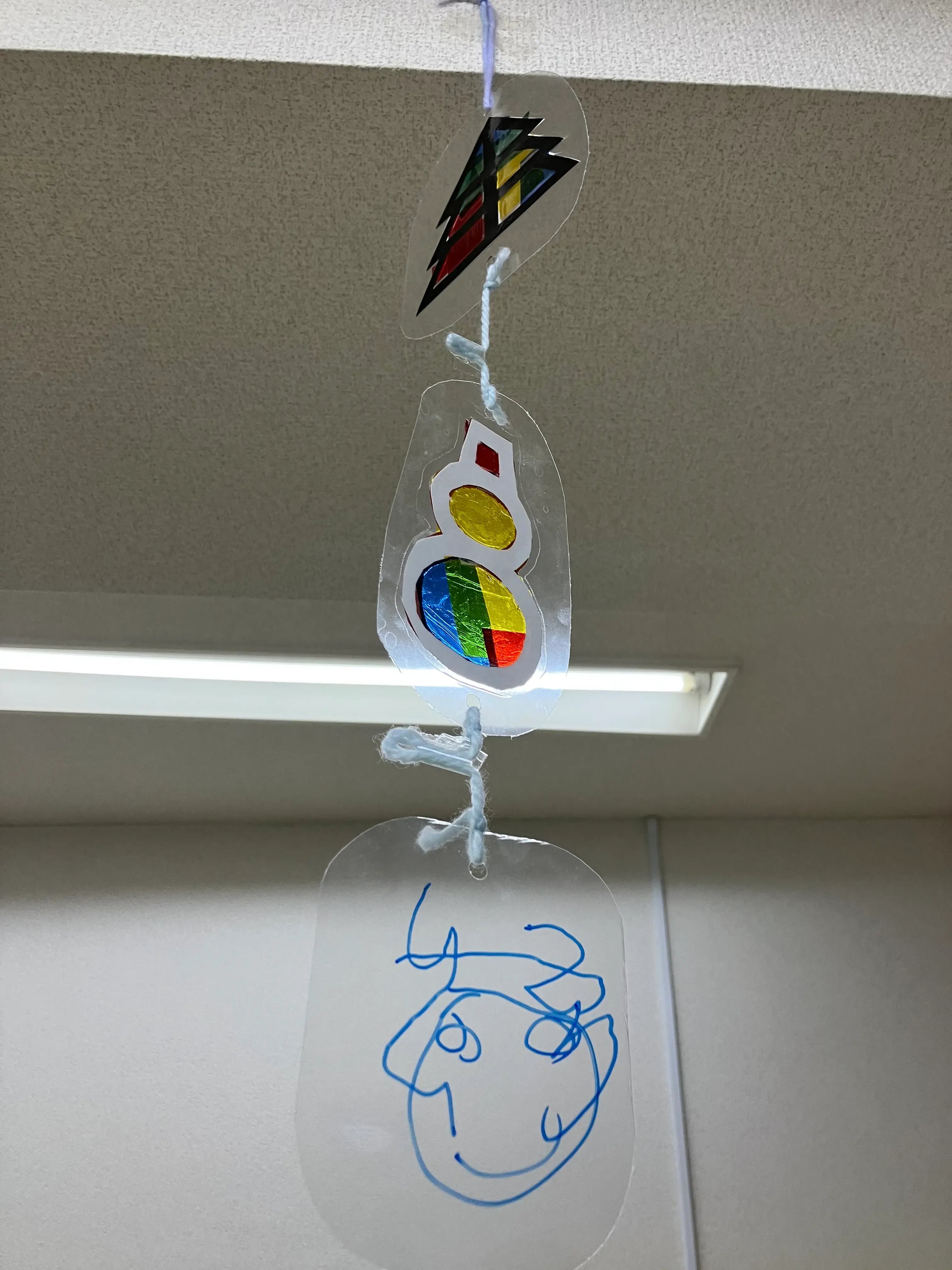 完成したステンドグラス風作品③