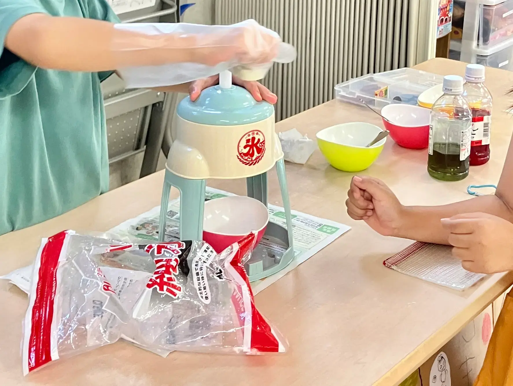 夏祭りに参加する子ども７