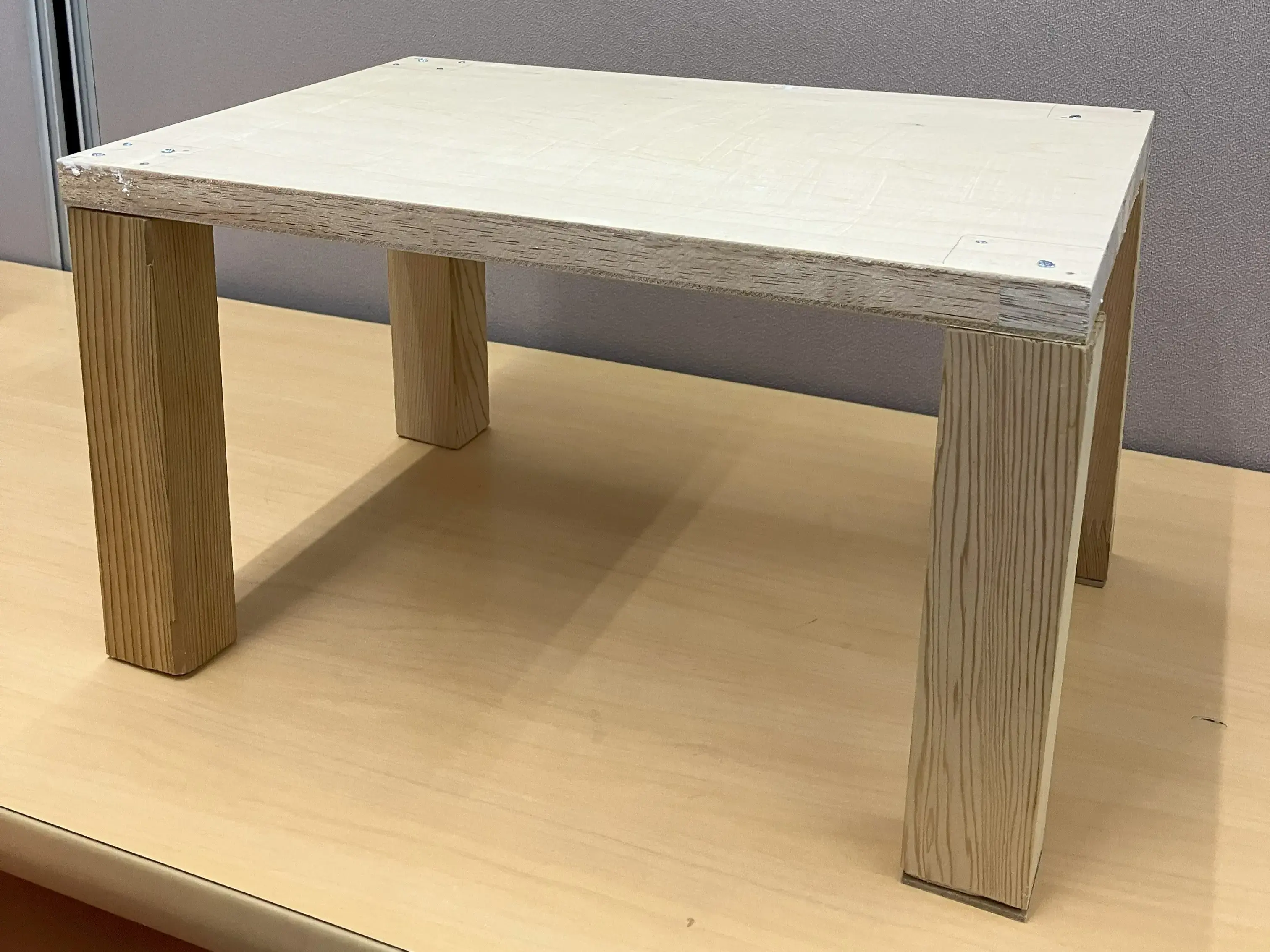 DIYに挑戦！で作った台